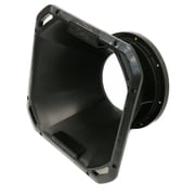 6.5-in Speaker Despacito Midrange Diffuser Horn with Exponential Flare in Black