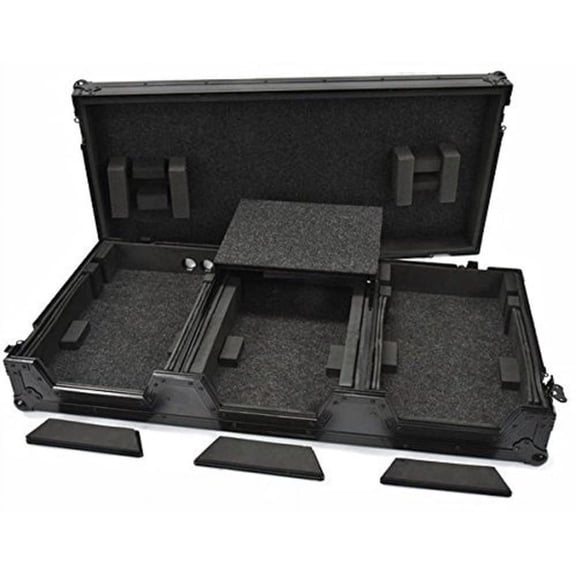 DeeJay LED DJ Fly Drive Case for 2 Pioneer CDJ2000 Players / DJM-900 Mixers