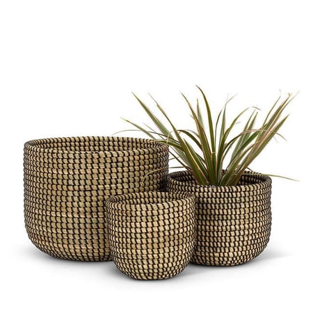 Deep Basket Planters - Set of 3