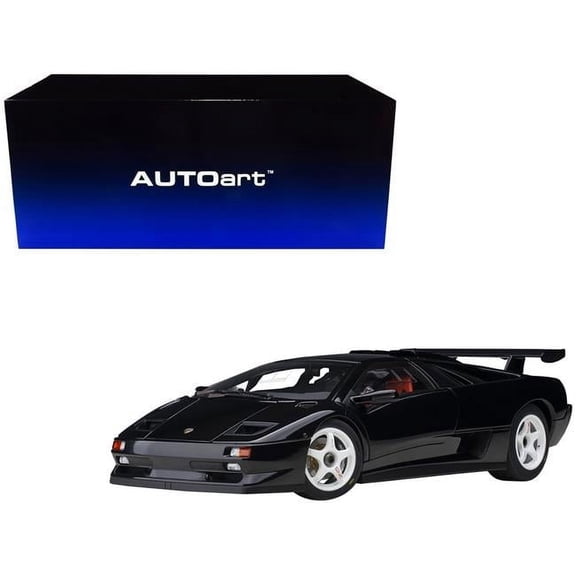 Deep Black 1 by 18 Scale Model Car for Lamborghini Diablo SV-R