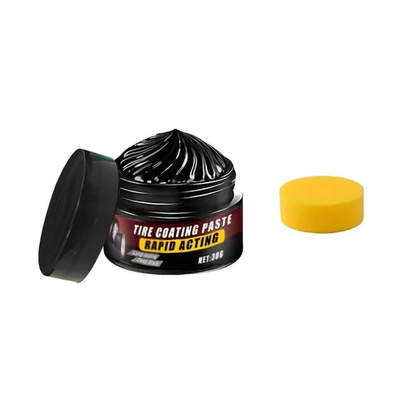 Deep Black Shine Tire Coating Premium Trim Restorer Ceramic Coating UV Protection Long Lasting