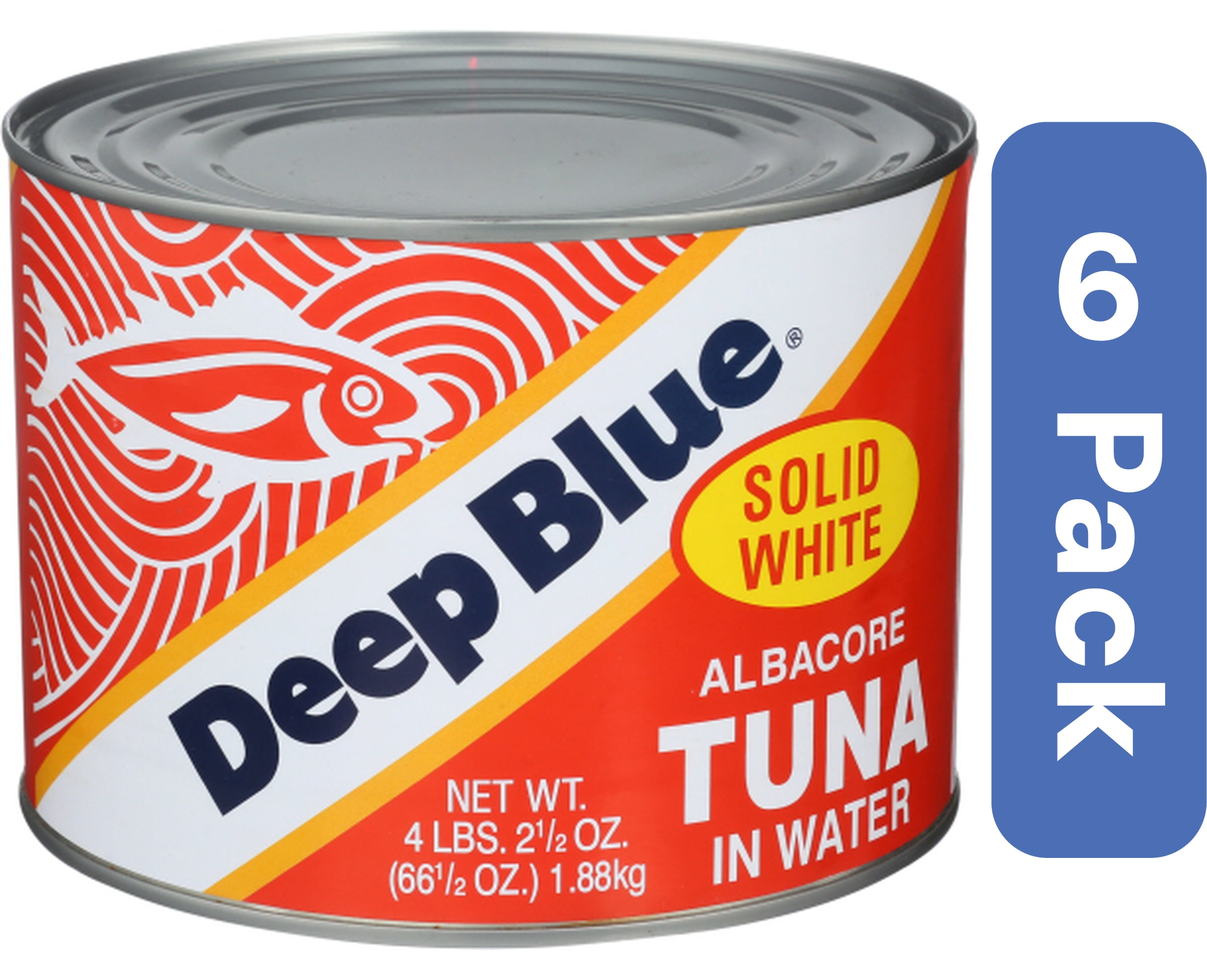 Deep Blue Albacore Solid Tuna 66.5 oz (Pack Of 6)