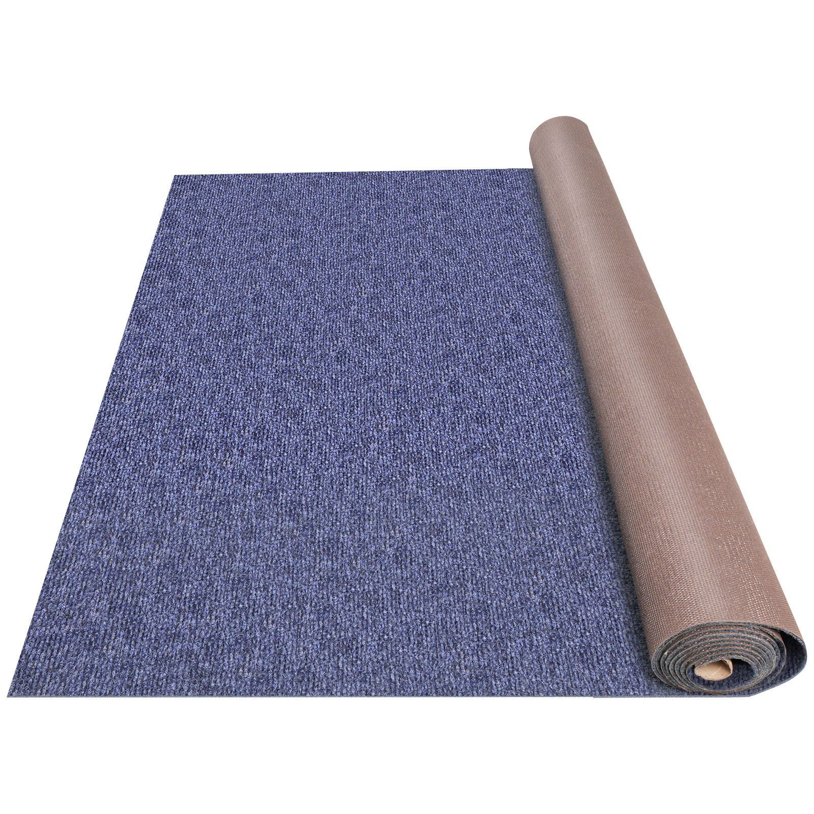 Deep Blue Marine Carpet 6x13.1 ft Waterproof Boat Carpet Outdoor Rug for Patio Deck Garage Non Slip Runner