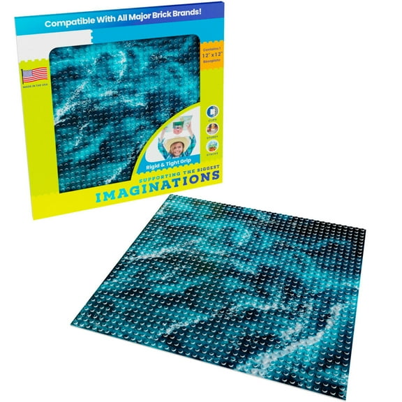 Deep Blue Ocean Baseplate (4Pack)