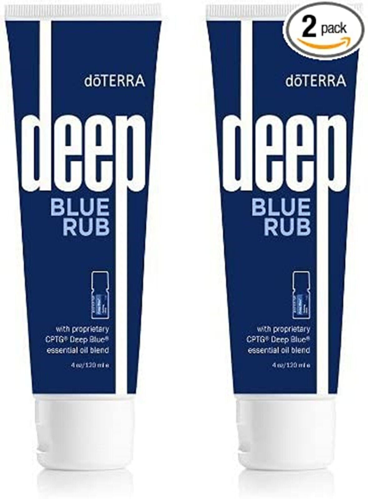 Deep Blue Rub Cream Doterra - 4 oz - 2 Packs - Walmart.com
