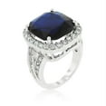 thumbnail image 1 of Deep Blue Sapphire Engagement Ring, Size : 05, 1 of 1