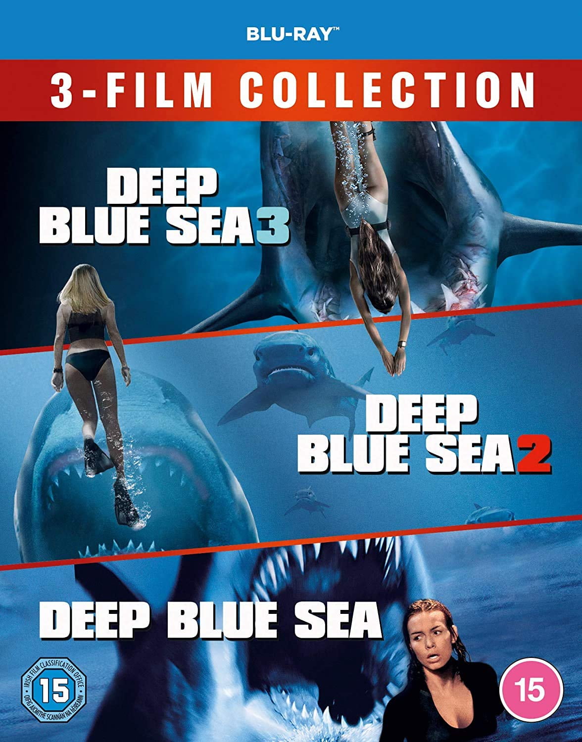 Deep Blue Sea: 3-film Collection [DVD] - Walmart.com