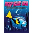 thumbnail image 1 of Deep Blue Sea Underwater Coloring Book (Paperback), 1 of 1
