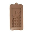 thumbnail image 1 of Deep Cavity Chocolate Bar Mold For Filling Pistachio, Candy Bar Mold, Silicone Chocolate Mold, Jelly Energy Bar Waffle Silicone Baking Mold, 1 of 8