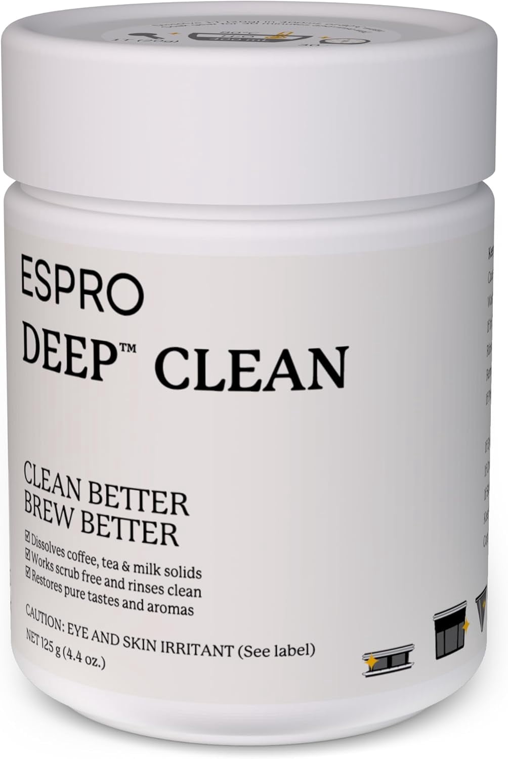 Pot Clean Machine Deep Clean Coffee Maker Cleaner & Descaler Powder for Espresso Machines ...
