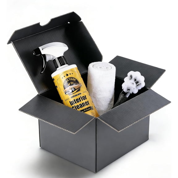 Deep Clean Interior Car Cleaner Kit, Not Just a Spray & Wipe, 2-in-1 Foam & Mist Modes Car Upholstery Cleaner for All Surface, Vinyl, Dashboards, Plastic, Glass, Rubber 16 Fl Oz Cleaning Kit Interior