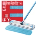 thumbnail image 1 of Deep Clean Microfiber Mop - Reusable Mop Pad for Home Cleaning, Hard Floors, Wood, Tile, or Laminate, Machine Washable, Use Wet for Cleaning or Dry for Dusting, No Refills or Spray Needed, 1 of 26