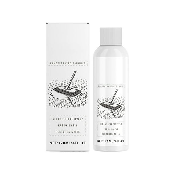 Deep-Cleaning Floor Cleaner Mop for Hardwood and Tile, Stain Removal, Brightening Polish, Daily Care Solution, Convenient Two-in-One Maintenance