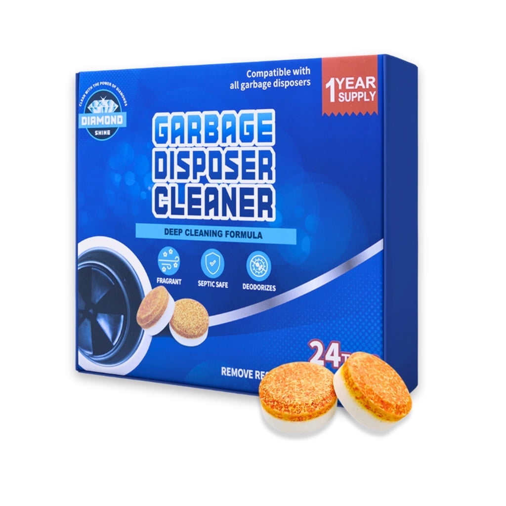 Deep Cleaning Garbage Disposal Tablets - Deodorizer, Maintain