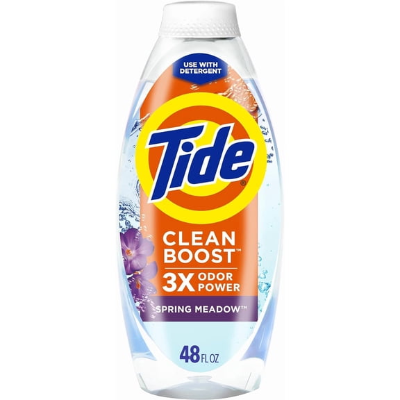 Deep Cleansing Fabric Rinse with 3X Odor Power, Spring Meadow, 48 oz