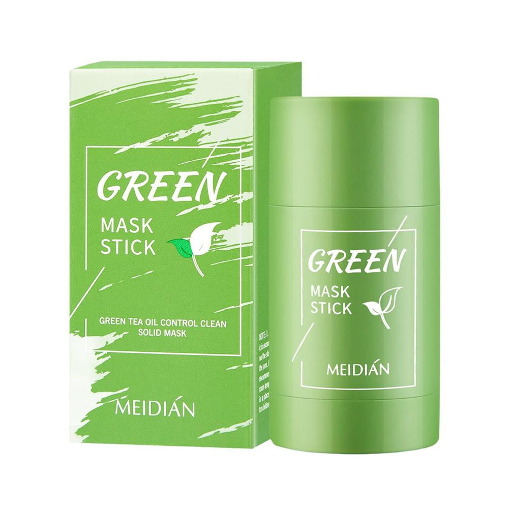 Deep Cleansing Green Tea Mask Blackheads Acne Removal Oil Control ) (ζ ...
