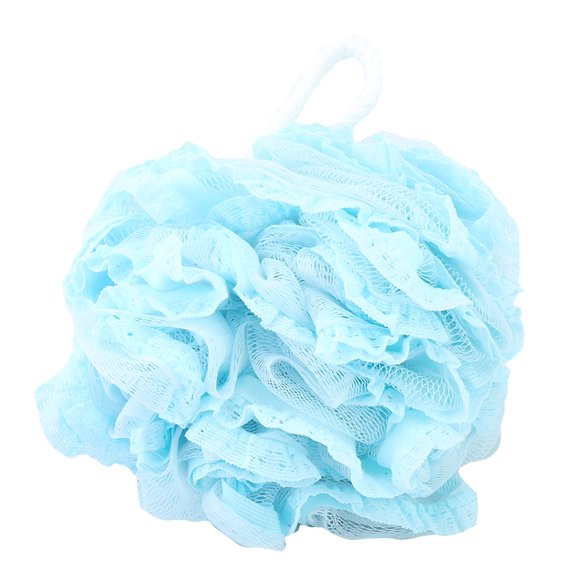 Deep Cleansing Mesh Ball for Luxurious Shower Experience Floral Bath Sponge