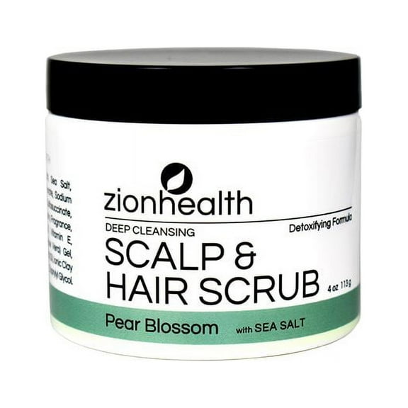 Deep Cleansing Scalp & Hair Scrub Pear Blossom with Sea Salt