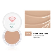 Deep Concealer Cream, Full Coverage Concealer for Dark Skin Tones, Covers Tattoos, Dark Spots, Under Eye Circles, Long Lasting Concealer