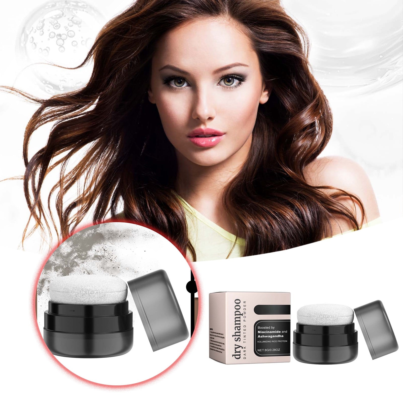 Deep Condition Cap Oil Absorbing Volumizing Powder For Fresh And