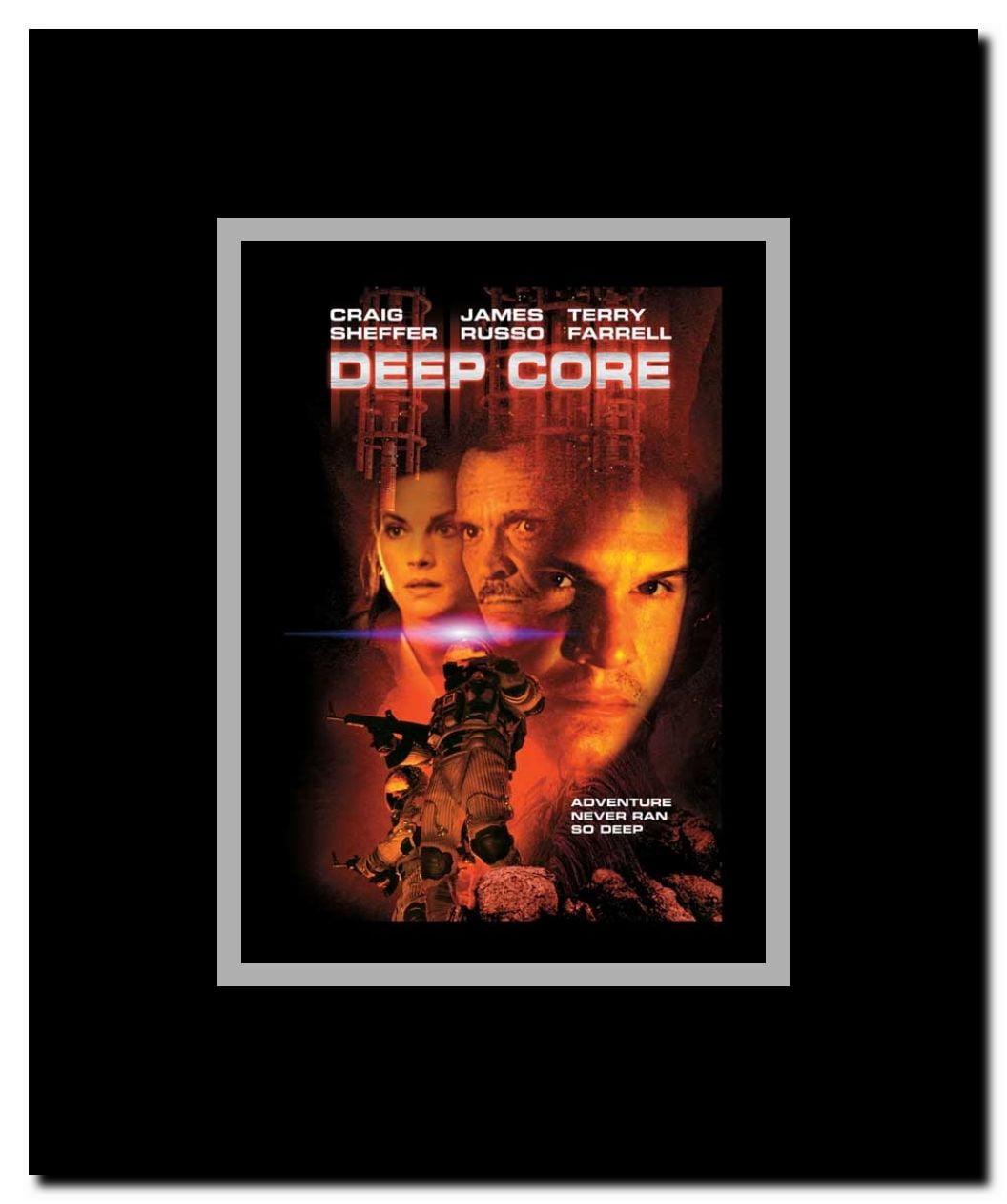 Deep Core Framed Movie Poster