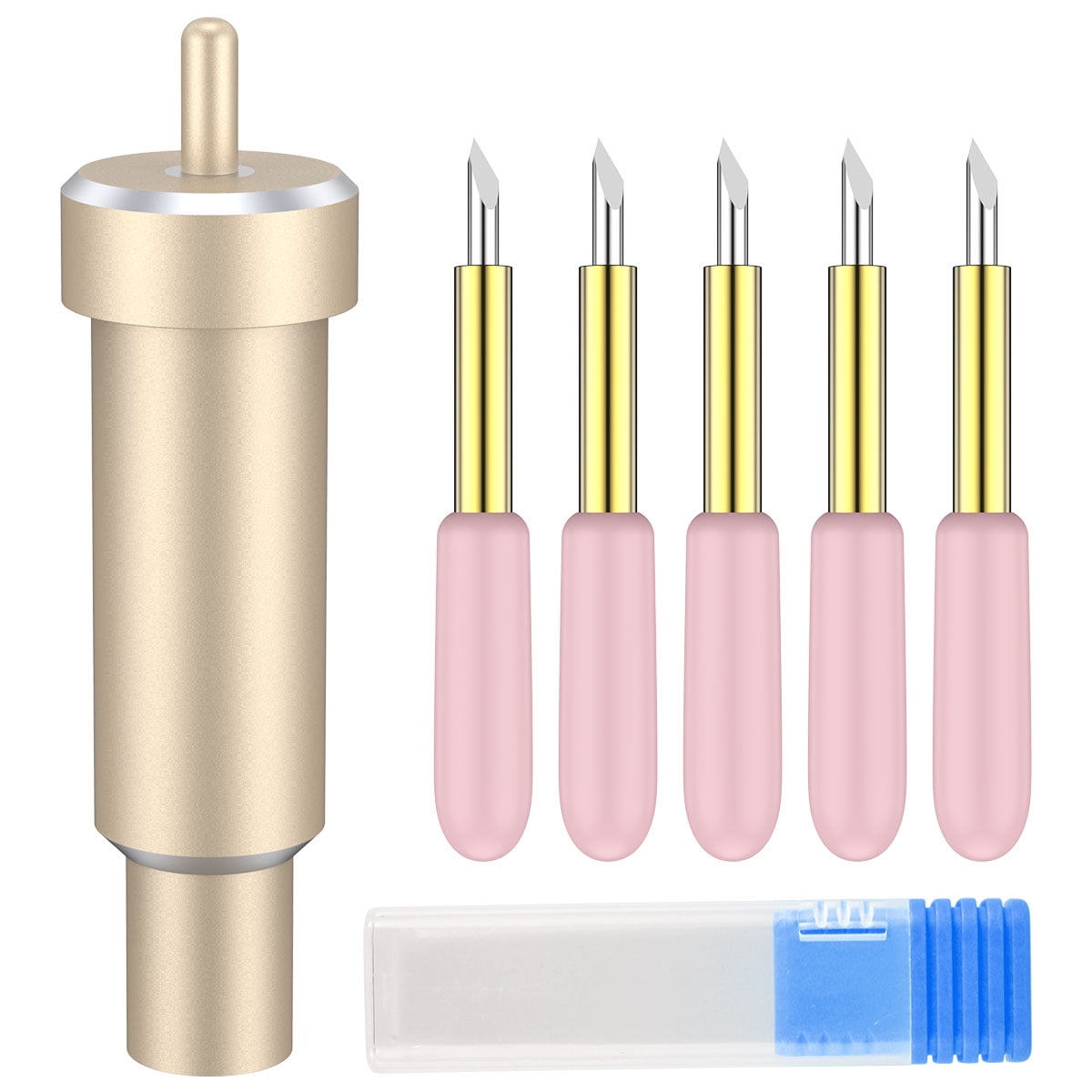 Deep Cut Blade with Hosing 60 Degree Sharp Deep Point Blade Foam Chipboard Leather Cutting Tool