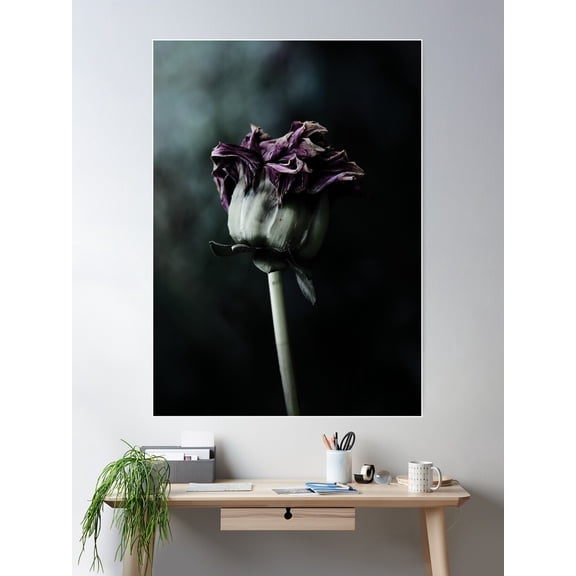 Deep Dark Secrets Poster Wall Art, Modern Wall Decor For Living Room Bedroom, 8x12 UNFRAMED