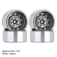 thumbnail image 1 of Deep Dish 1.9 Beadlock Wheel Rim Hub Fits for 1/10 RC Crawler Car Axial 90046 Traxxas, 1 of 1