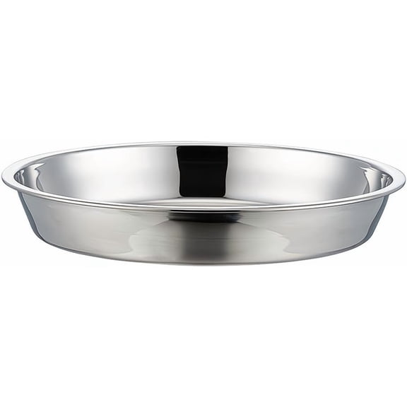 Deep Dish Pizza Pan,Stainless Steel Pizza Tray Oven Pan,Pie Grill Pan Baking Pan10-12-14Inch (16x1.95)