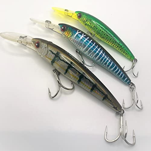Deep Diving Saltwater Casting and Trolling Swimbait Lures for Striped