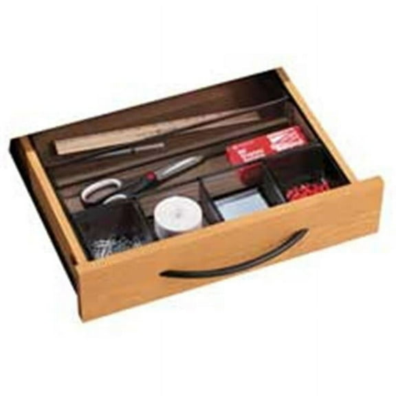 Deep Drawer Organizer- Mesh Steel- Black