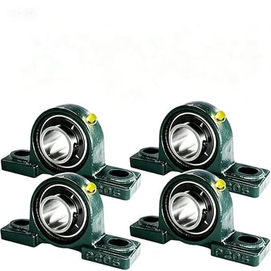 Deep Dream 4Pcs UCP204-12 Pillow Block Bearing – 3/4 Inch Bore Mounted Bearings Chrome Steel Self Alignment for 3/4" Shaft