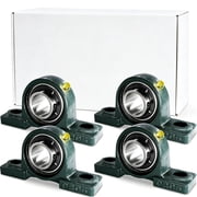Deep Dream 4Pcs UCP205-16 Pillow Block Bearing   1 Inch Shaft Cast Iron P205 Bearing with 1" Bore Mounted Bearing Block Self Alignment
