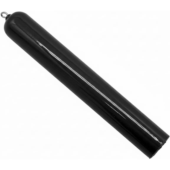 Deep Drop Weights - Offshore Fishing - Swordfish & Cod Weights (Black Vinyl, 8lbs)