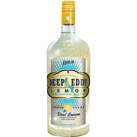 Deep Eddy Lemon Flavored Vodka, 1.75 L Bottle, 35% ABV