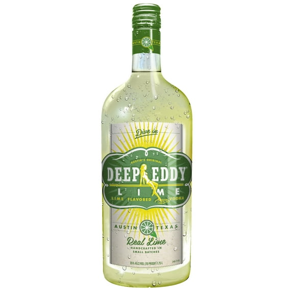 Deep Eddy Lime Flavored Vodka, 1.75 L Bottle, 35% ABV