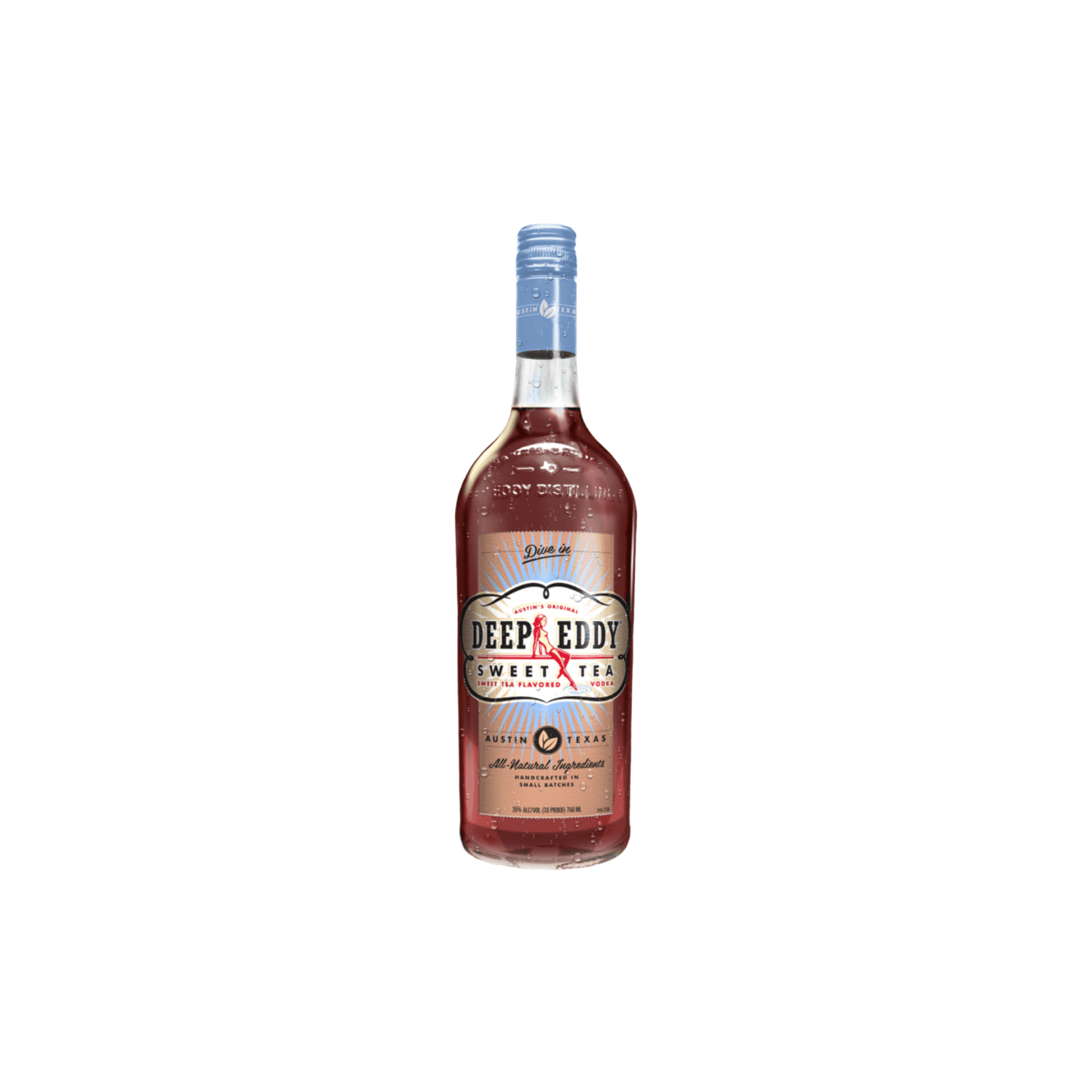 Deep Eddy Sweet Tea Flavored Vodka Liquor, 1 Count, 750ml 35% ABV