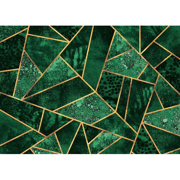 Deep Emerald Poster Print - Elisabeth Fredriksson (33 x 24)