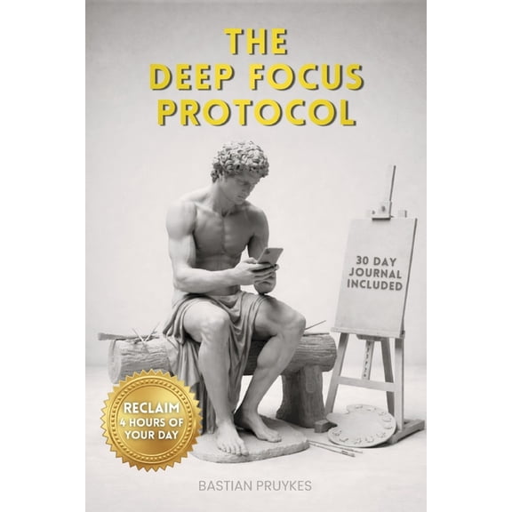 The Deep Focus Protocol: Reclaim 4 Hours of Your Day Stop Procrastinating, Build a Fortress of Focus, and Reclaim Your M, (Paperback)