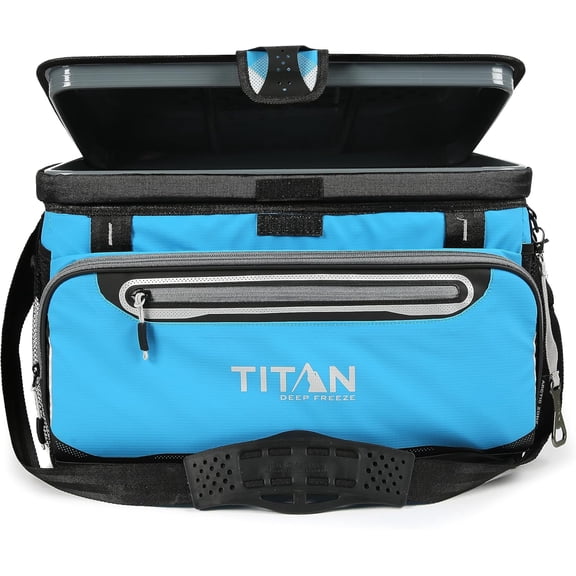 Deep Freeze Cooler - Zipperless Hardbody Cooler - Deep Freeze Insulation, HardBody Liner, and SmartShelf