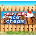 thumbnail image 1 of Deep Fried Ice Cream 13 oz Vinyl Banner With Metal Grommets, 1 of 4