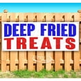 thumbnail image 1 of Deep Fried Treats 13 oz Vinyl Banner With Metal Grommets, 1 of 4