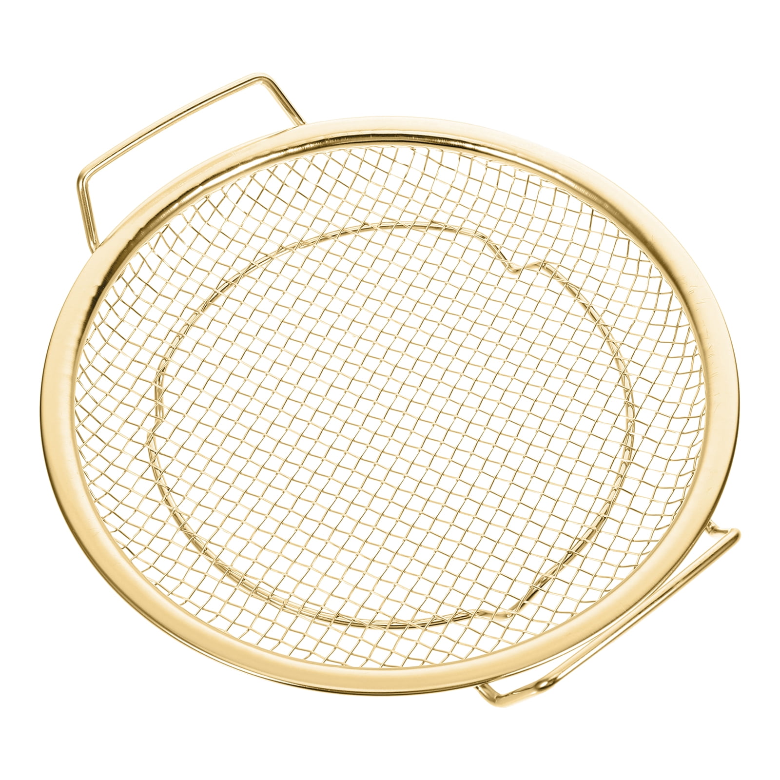 Deep Fryer Basket Frying Strainer Mesh Drain Pan Fry Basket Food Wire ...