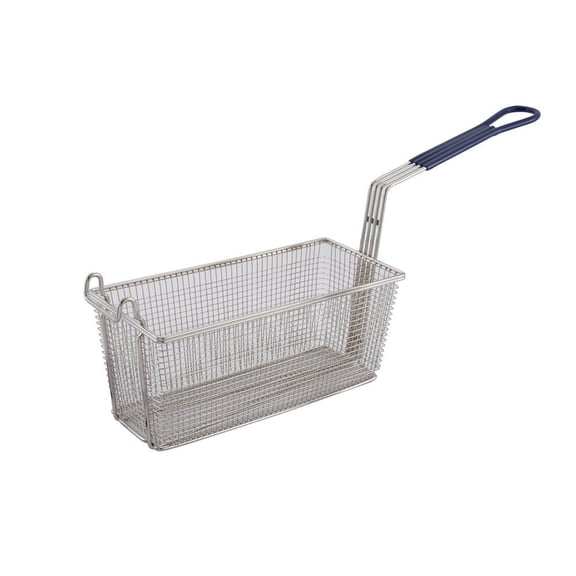 Deep Fryer Basket - Medium - Blue Handle