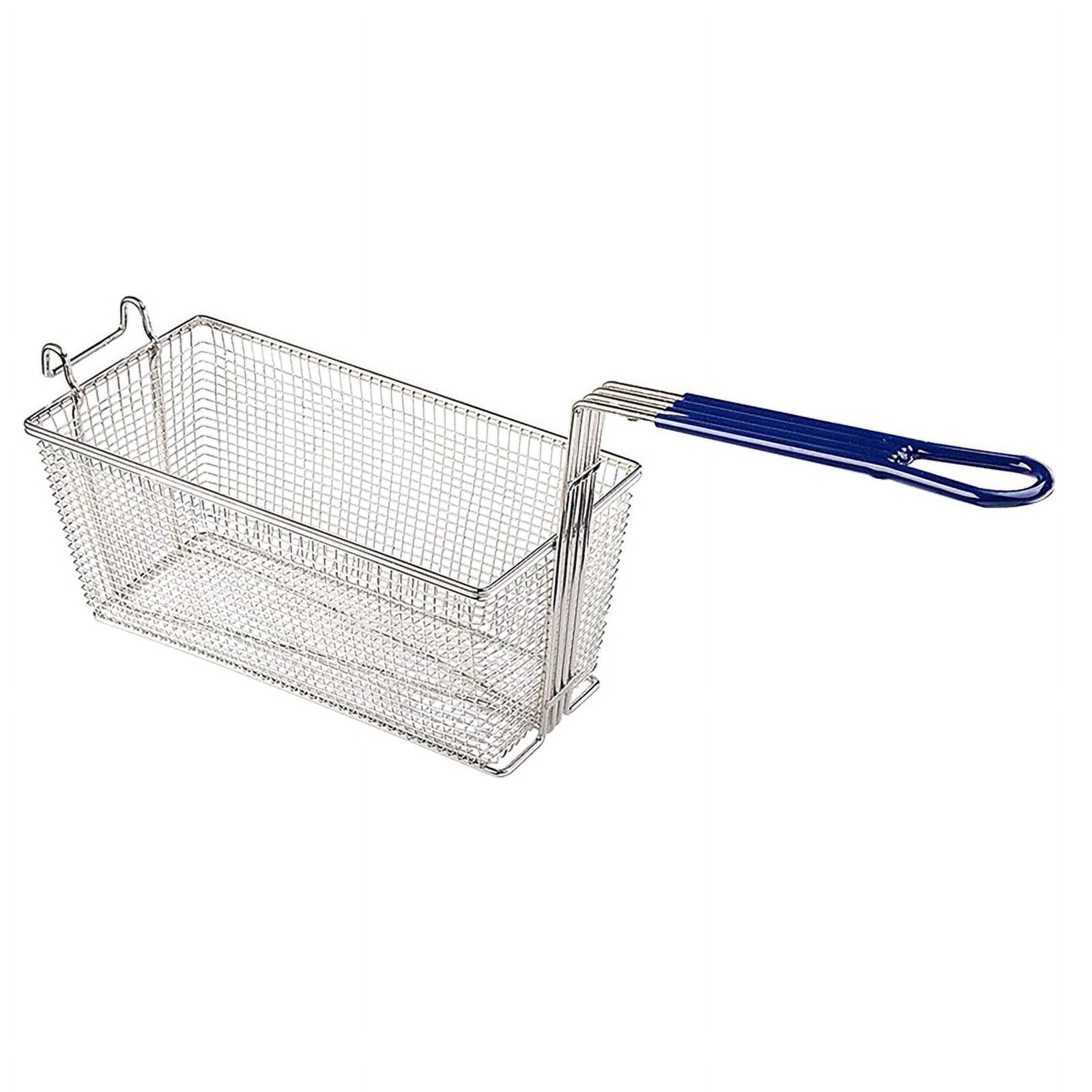 Deep Fryer Baskets with Non Handle Nickel Plating Heavy Duty