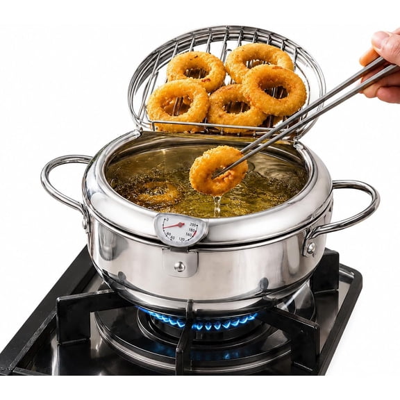 Deep Fryer Pot, 4.2L, 304 Stainless Steel