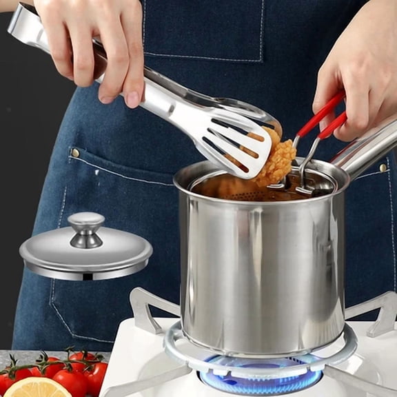 Deep Fryer Stainless Steel Cooking Tool For Restaurant Picnic Dining Room Small