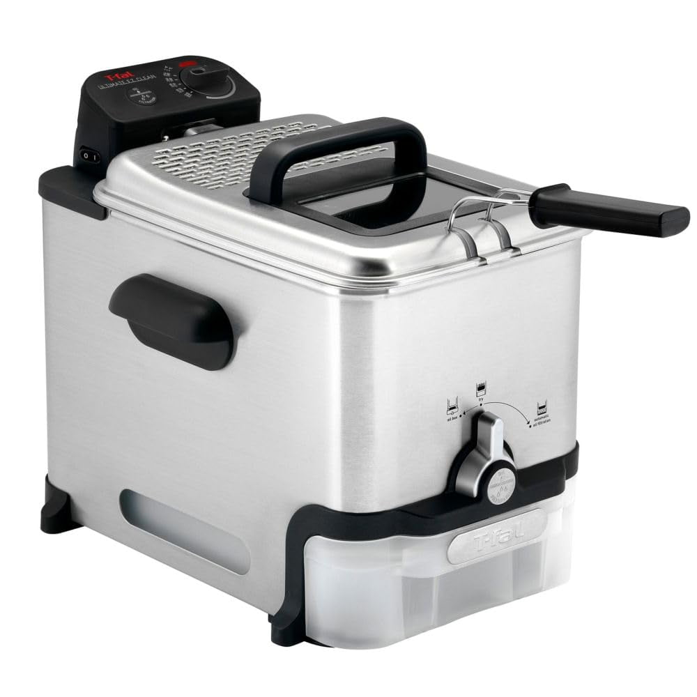 T-fal EZ Clean 1700-Watt Deep Fryer with 3.5-Liter Oil Capacity