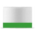 thumbnail image 1 of Deep Green and White Diagonal Edible Cake Decoration Ribbon -6 Slim Strips, 1 of 1