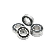 Deep Groove Ball Bearing 5 PC Bearings 6901 12 * 24 * 6 mm 440C Stainless Steel Rings with Si3N4 Ceramic Balls Bearing S6901 S6901RS